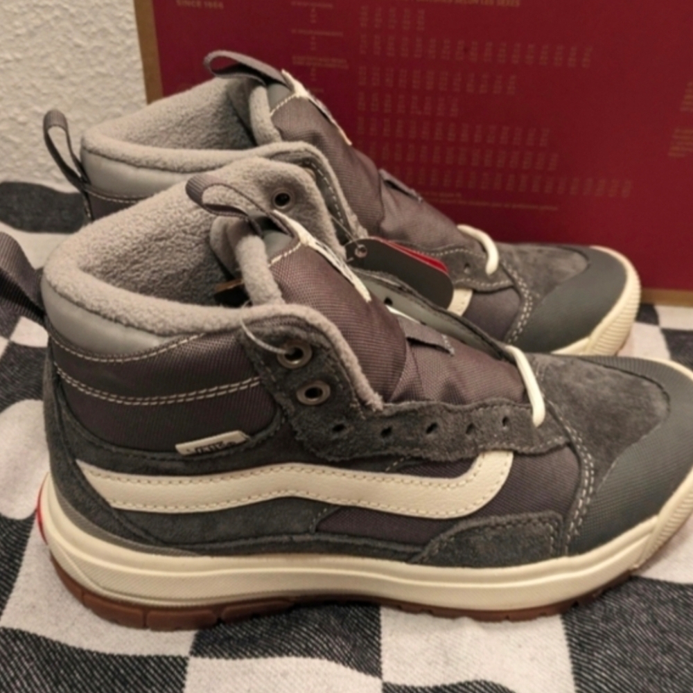 Vans Ultrarange Exo Hi Women 5.5 Pewter Drizzle PrimaLoft Insulated 012026 - Picture 5 of 10